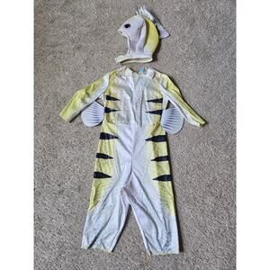 Flounder The Little Mermaid Toddler Halloween Costume 2 Piece Size 2T Dress Up